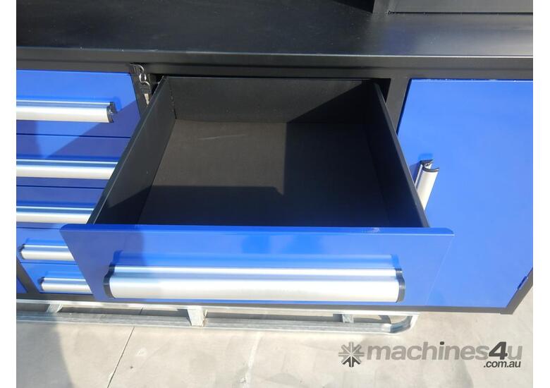 New suihe 2 1m Work Bench Tool 18 Drawers 4 Doors Work Benches