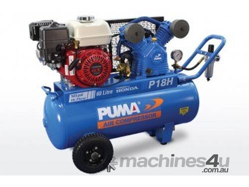 caption Puma P18H Air Compressor | Dependable Performance