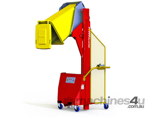 Multi-Tip Battery Electric Bin Tipper