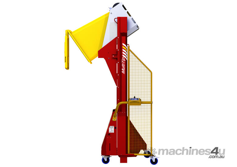 Multi-Tip Battery Electric Bin Tipper