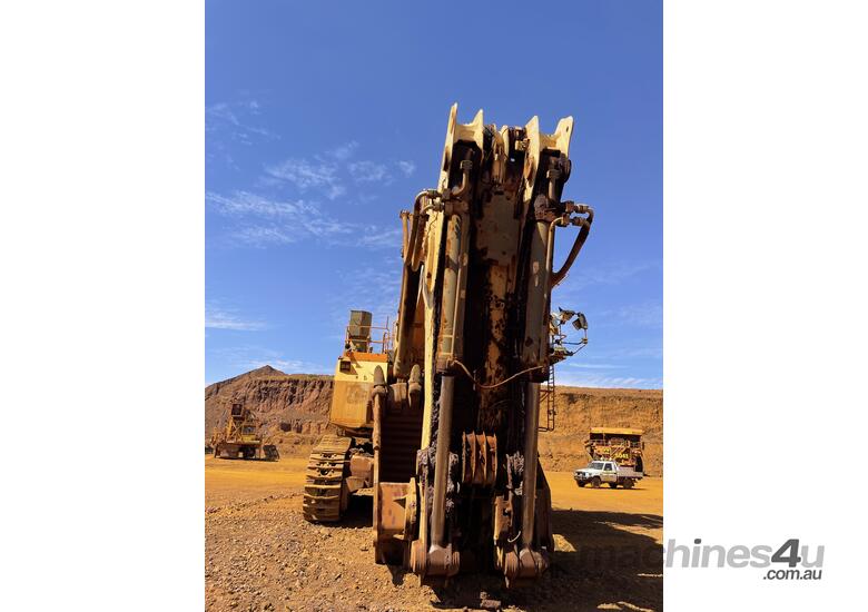 caption LIEBHERR 9250 EXCAVATOR