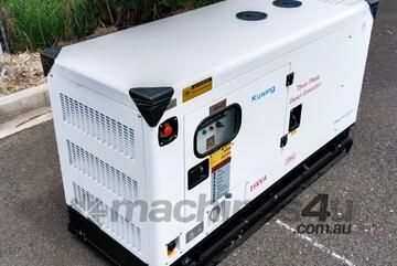 16KVA Silenced 3 Phase Diesel Generator 415V