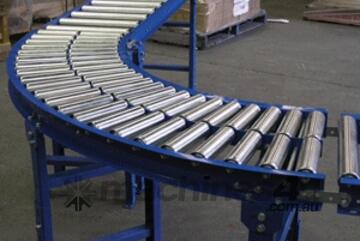 Gravity Conveyor Bend 290mm Wide (CBR012)