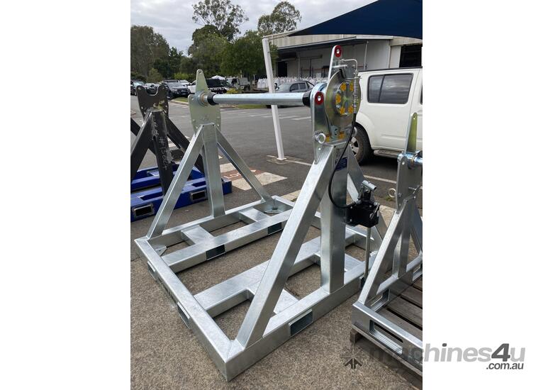 caption Cable Drum Stand 4000 KG- Welded (excluding brake kit), Built Tough & Designed to Last!