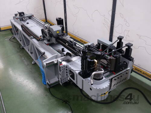 caption AMOB eMOB 130 FULLY ELECTRIC TUBE BENDER | 130MM OD CAPACITY | CNC TOUCH SCREEN | MANDREL