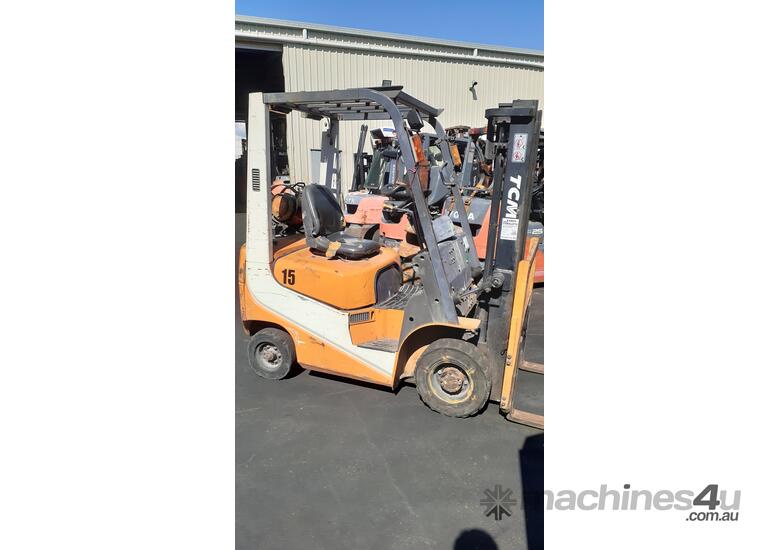 Used tcm TCM Container entry forklift for sale1 5 ton capacity 3000mm