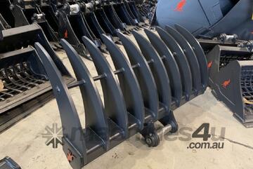 Roo Attachments 6.5 - 9Ton Stick Rake Wacker Neuson