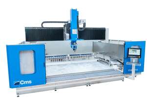 CMS MAXIMA - 5 Axis CNC Machining Centre for Bevelled Edges and Bent & Curved Glass Processing