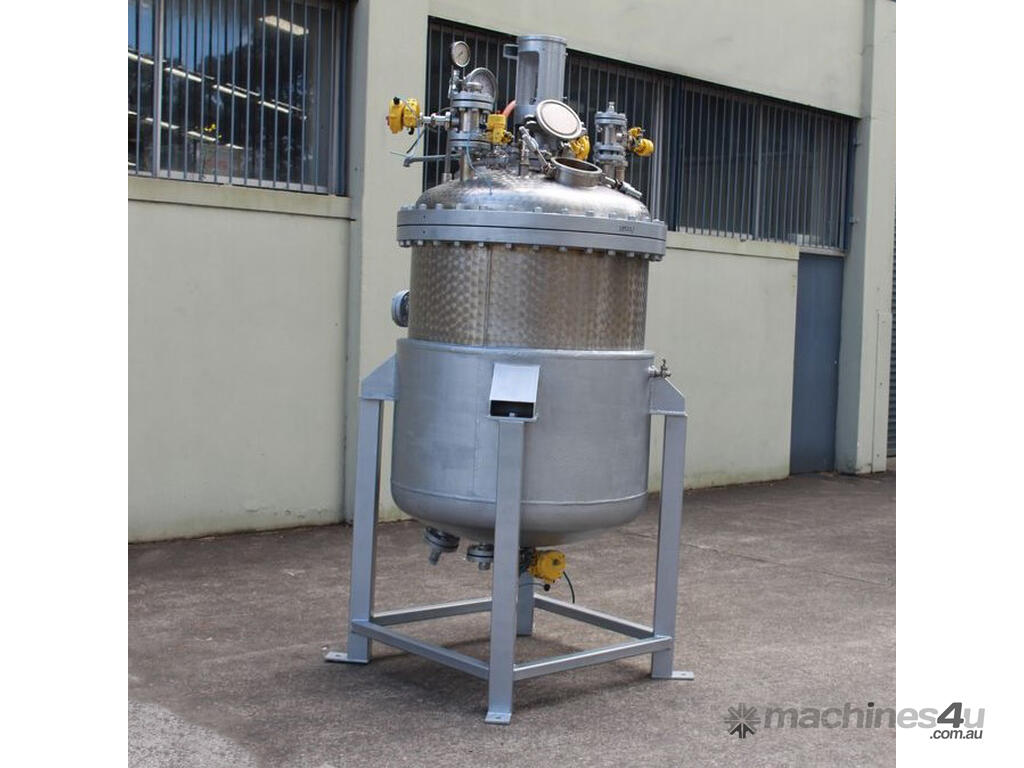 Used Stainless Steel Mixing Vessel Heating Tank In CONDELL PARK, NSW