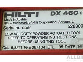 Hilti DX 460/MX72 Cordles Powder Activated Nailer - picture0' - Click to enlarge