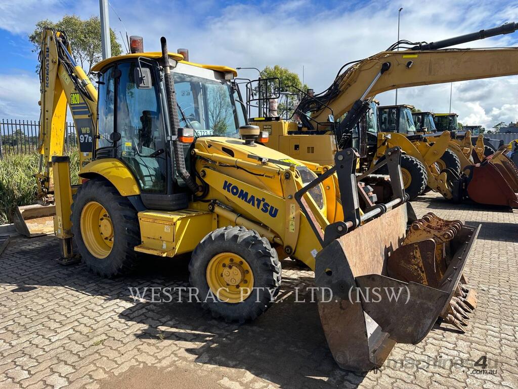 Used 2012 komatsu WB97R Backhoe in CASULA, NSW