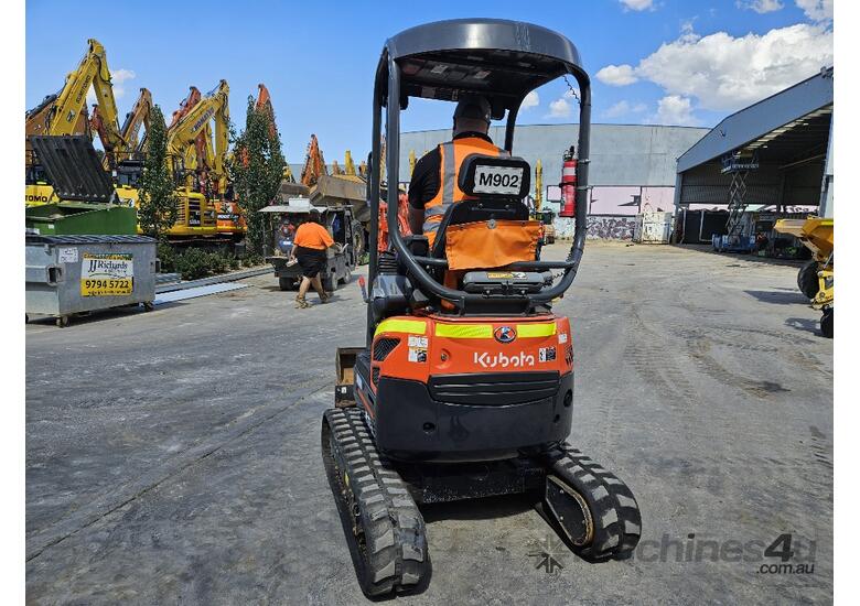caption 2021 KUBOTA U17 1.7T EXCAVATOR WITH LOW 485 HOURS