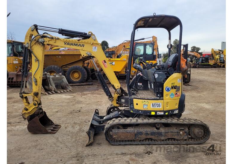 Used 2021 Yanmar 2021 YANMAR VIO256 2 7T EXCAVATOR WITH LOW 1100 HOURS