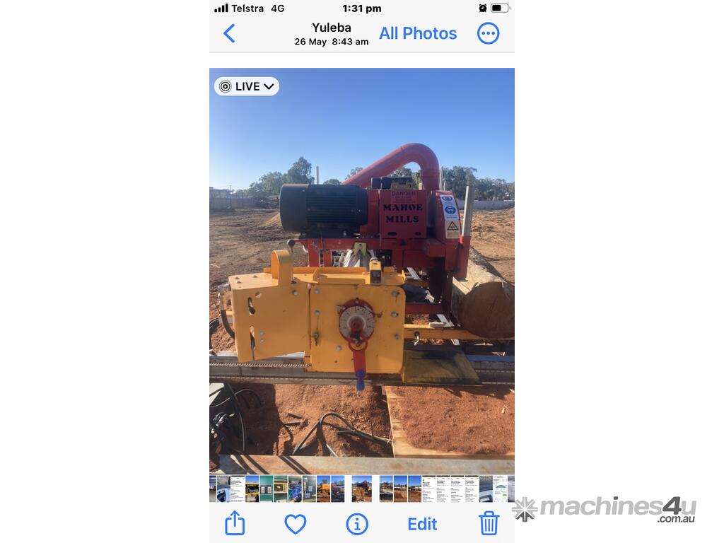 Used 2021 Mohoe Sawmill for Sale Sawmills in Yuleba, QLD