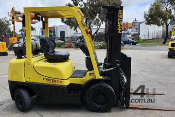 Hyster 2.5TXEL Counterbalance Forklift - LPG & Lift Height 4.6m