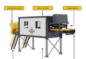 SKALA - ScreenPod SPS122C+ Static Picking Station - Extended Two Bay Picking Station
