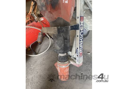 Electric Concrete Breaker Floor Chisel on Trolley