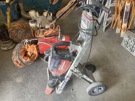 Electric Concrete Breaker Floor Chisel on Trolley - picture1' - Click to enlarge