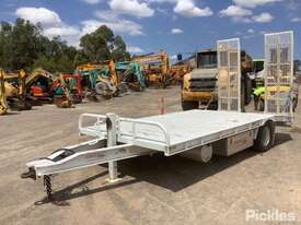 2012 Beavertail Trailers Australia Tag Single Trailer Single Axle Beaver Tail Plant Trailer - picture1' - Click to enlarge