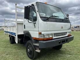 GRAND MOTOR GROUP - Mitsubishi Fuso Canter FG 4x4 Traytop Truck with Crane. - picture0' - Click to enlarge