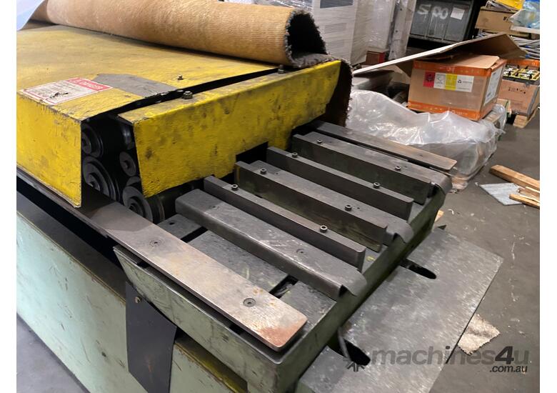 caption POWER MACHINERY - TDF Rollformer for Ductwork
