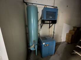 Screw Air Compressor, Air Dryer & Air Receiver Tank System - picture0' - Click to enlarge