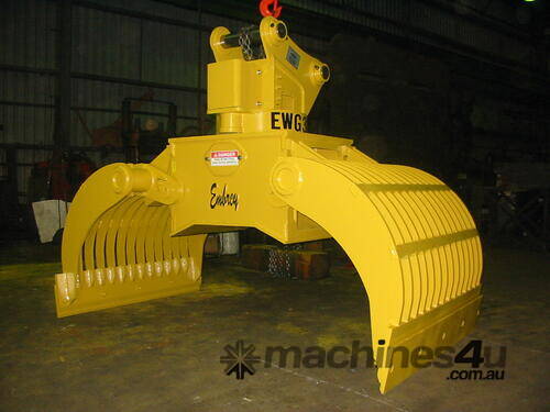 Embrey Excavator Grab/Waste Grapple 21-29T (EWG 25) Manufactured in Australia!