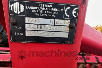 2010 Lely 400 XL Multi Disc Disks