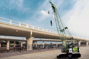 Zoomlion ZCC550V 55T Crawler Crane