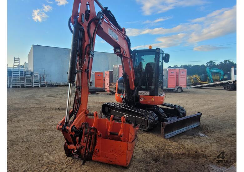 caption Kubota 5.5t Excavator - SOLD PENDING