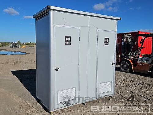 Portable Double Toilets 