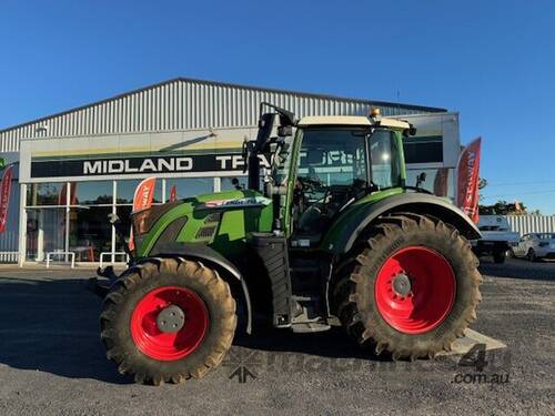 caption 2019 Fendt 718 Power Plus Row Crop Tractors