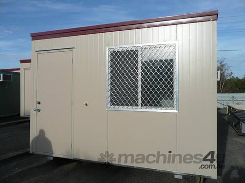 caption Auzbilt Portable Office: 3.6m x 3m, For Sale Or Hire