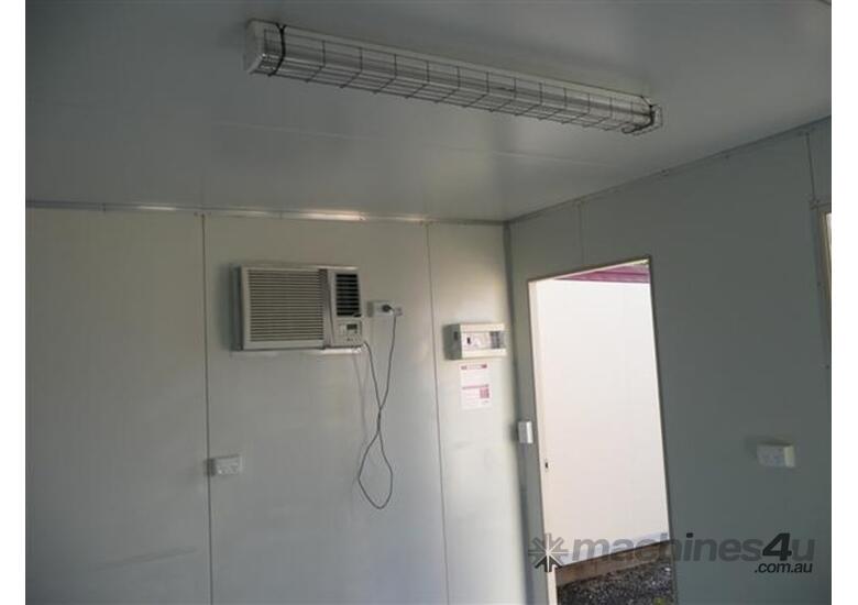 caption Auzbilt Portable Office: 3.6m x 3m, For Sale Or Hire