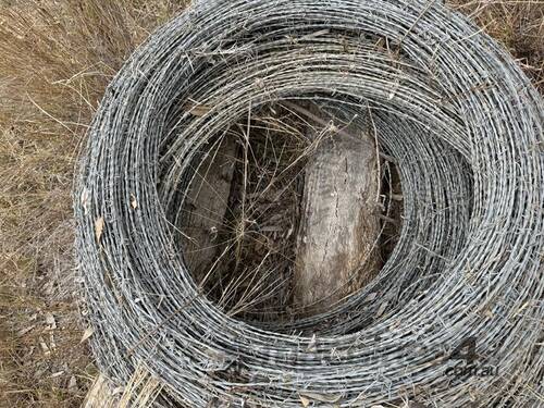 FENCING OLD BARB WIRE