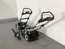 Ego cordless lawn mowers and hedge trimmer - picture1' - Click to enlarge