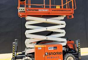 2021 Snorkel S2755RT Self-Levelling Scissor Lift Superior Stability & Off-Road Capability!