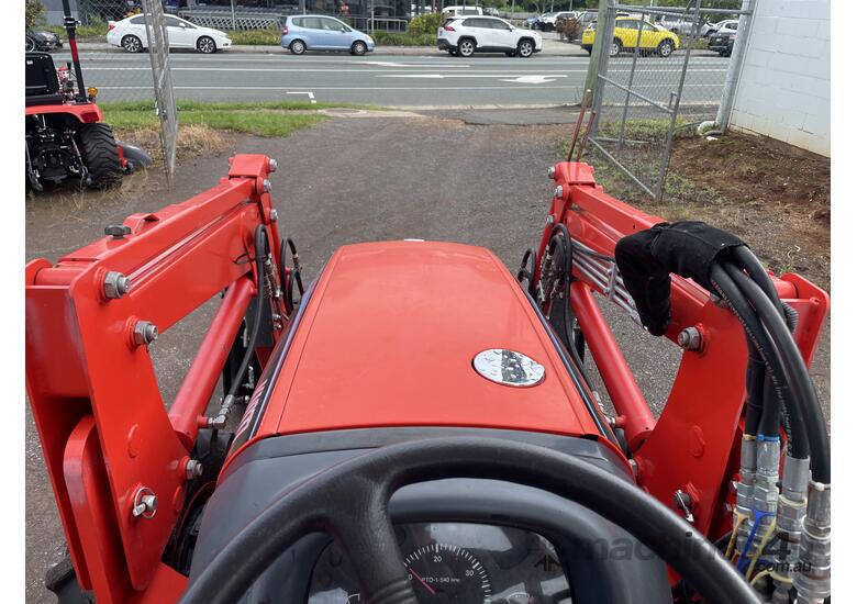 caption Kioti EX5810 tractor & loader