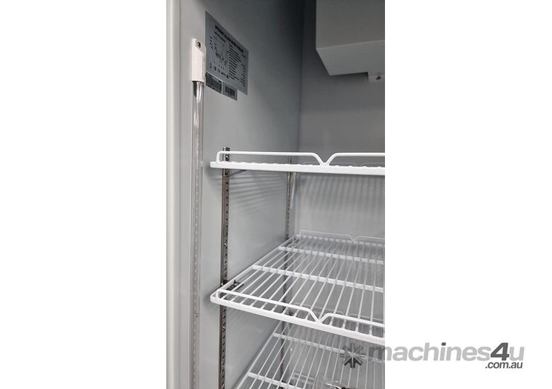 Thermaster Single Glass Door Colourbond Upright Drink Fridge White LG-540P