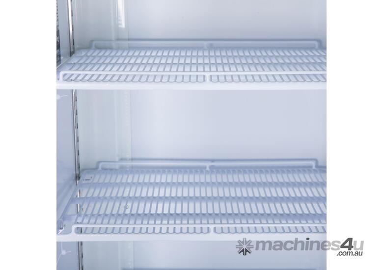 Thermaster Single Glass Door Colourbond Upright Drink Fridge White LG-540P