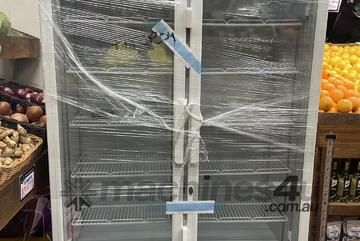 Thermaster Two Glass Door Colourbond Upright Drink Fridge LG-730BP