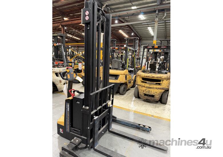 caption Used United C-Series 1.2T Walkie Stacker - NSP12EAS