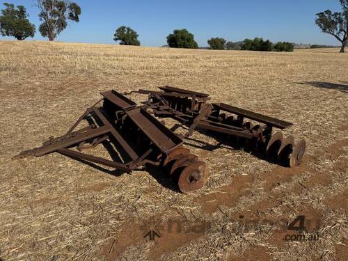 Antique Sunshine Disc Harrows - Large