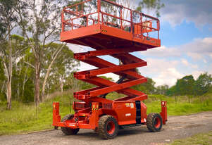 JLG 4394RT Scissor Lift Access & Height Safety