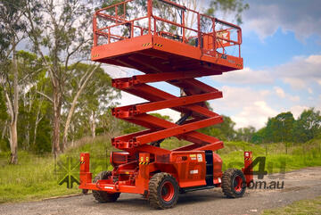 JLG 4394RT Scissor Lift Access & Height Safety