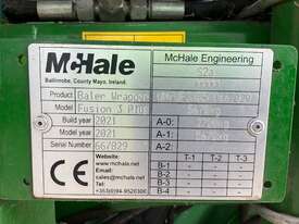 2021 McHale Fusion 3 Plus Baler Wrapper Combination - picture0' - Click to enlarge