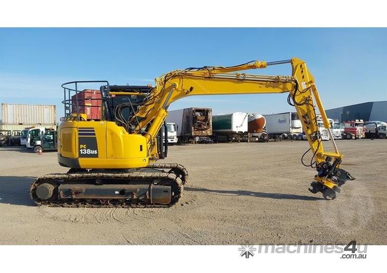 caption Komatsu PC138US