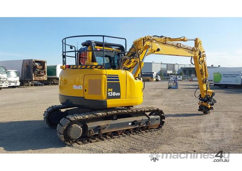 caption Komatsu PC138US