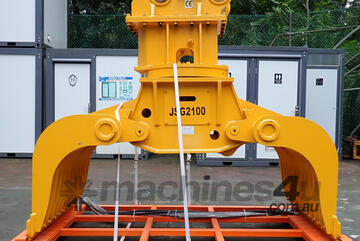   Jisan 15-32 ton (80mm Pin) Excavator Rotating Hydraulic Sorting Grapple Grab