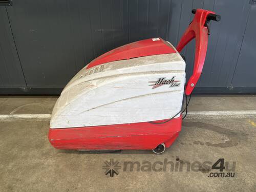caption Eureka Mack 1 Walk Behind Floor Sweeper